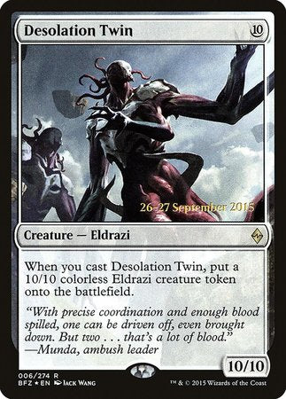 Desolation Twin [Battle for Zendikar Promos] | Fandemonia Ltd