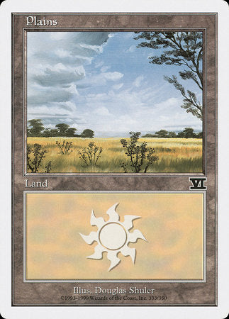 Plains (333) [Classic Sixth Edition] | Fandemonia Ltd