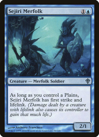 Sejiri Merfolk [Worldwake] | Fandemonia Ltd