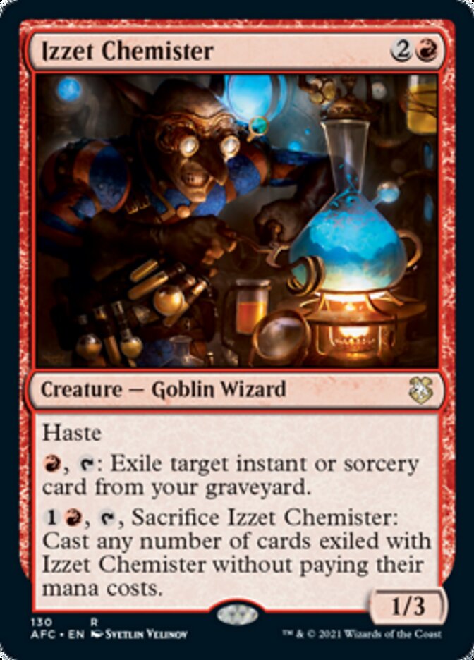 Izzet Chemister [Dungeons & Dragons: Adventures in the Forgotten Realms Commander] | Fandemonia Ltd