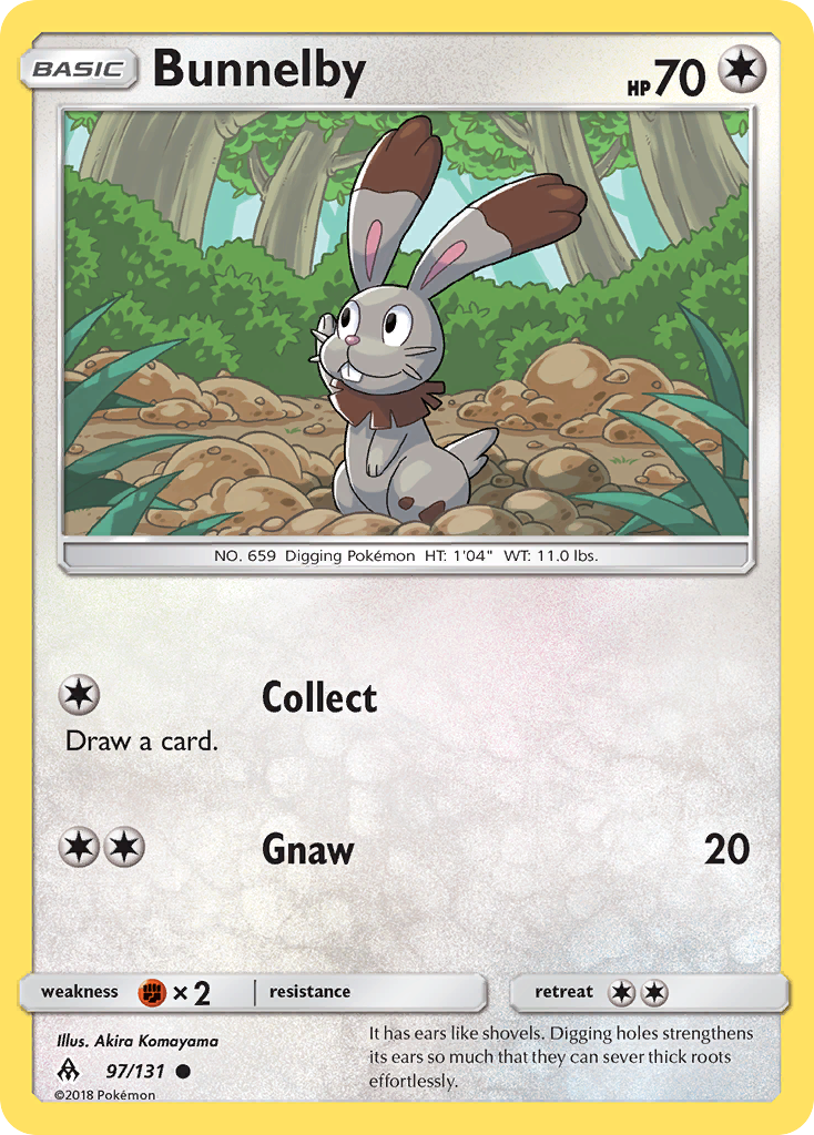 Bunnelby (97/131) [Sun & Moon: Forbidden Light] | Fandemonia Ltd