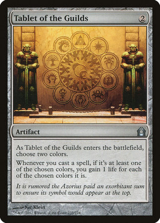 Tablet of the Guilds [Return to Ravnica] | Fandemonia Ltd