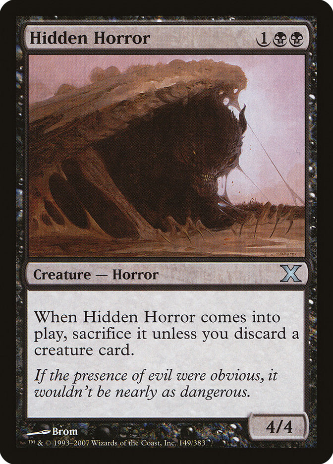Hidden Horror [Tenth Edition] | Fandemonia Ltd