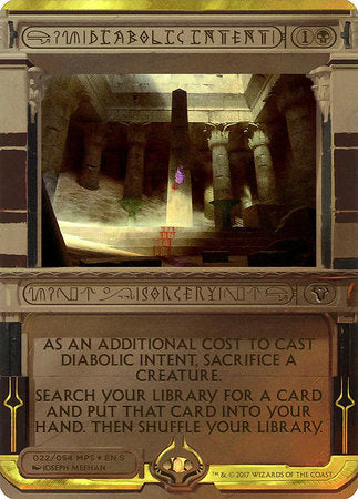 Diabolic Intent [Amonkhet Invocations] | Fandemonia Ltd