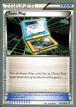 Town Map (136/149) (American Gothic - Ian Whiton) [World Championships 2013] | Fandemonia Ltd