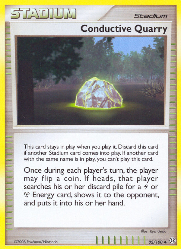 Conductive Quarry (82/100) [Diamond & Pearl: Stormfront] | Fandemonia Ltd