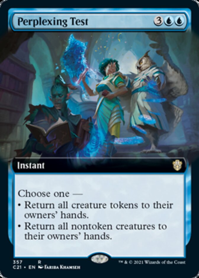 Perplexing Test (Extended) [Commander 2021] | Fandemonia Ltd