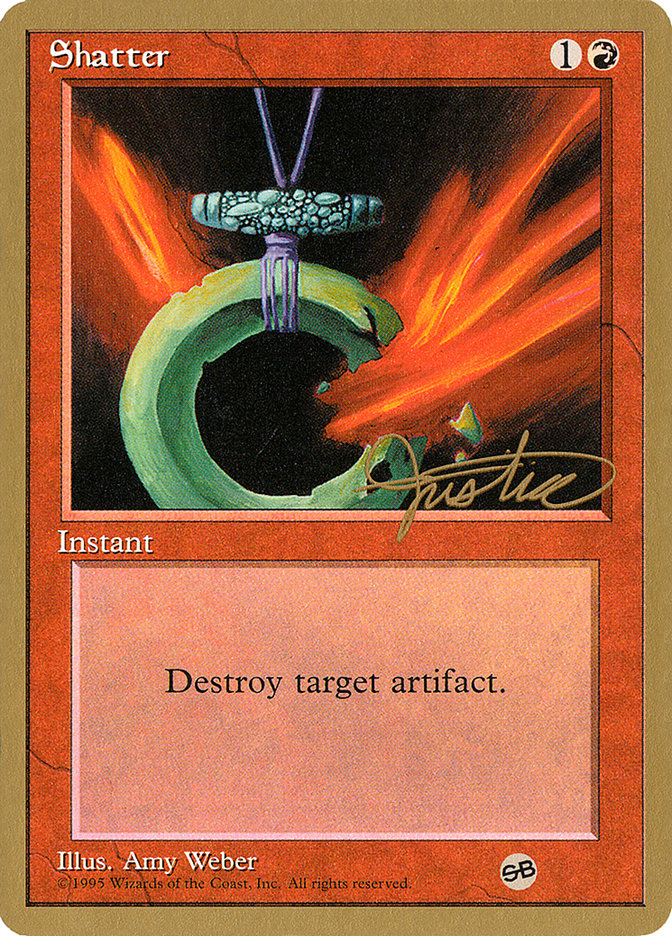 Shatter (Mark Justice) (SB) [Pro Tour Collector Set] | Fandemonia Ltd