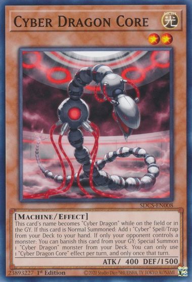 Cyber Dragon Core [SDCS-EN008] Common | Fandemonia Ltd