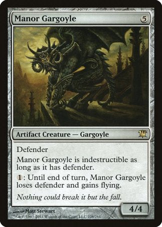 Manor Gargoyle [Innistrad] | Fandemonia Ltd