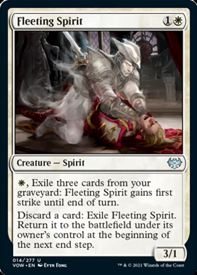 Fleeting Spirit [Innistrad: Crimson Vow] | Fandemonia Ltd