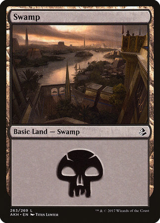 Swamp (263) [Amonkhet] | Fandemonia Ltd