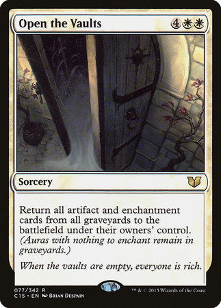 Open the Vaults [Commander 2015] | Fandemonia Ltd