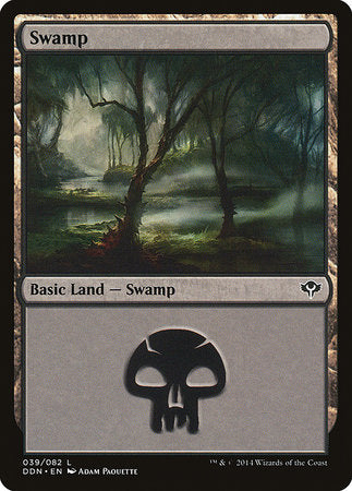 Swamp (39) [Duel Decks: Speed vs. Cunning] | Fandemonia Ltd