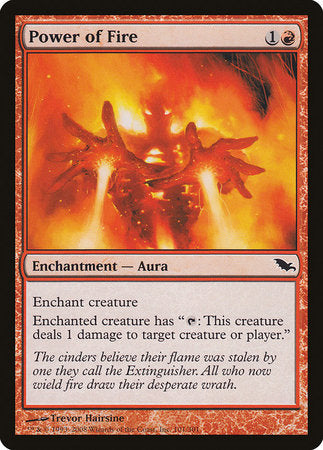 Power of Fire [Shadowmoor] | Fandemonia Ltd