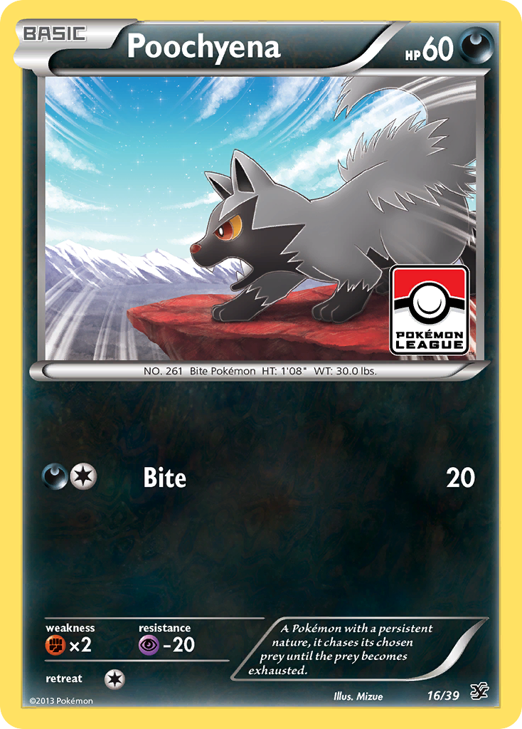 Poochyena (16/39) [XY: Kalos Starter Set] | Fandemonia Ltd