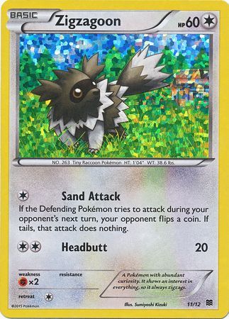 Zigzagoon (11/12) [McDonald's Promos: 2015 Collection] | Fandemonia Ltd