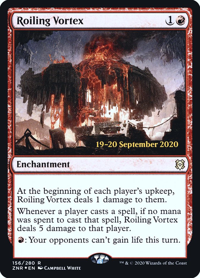 Roiling Vortex  [Zendikar Rising Prerelease Promos] | Fandemonia Ltd