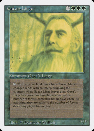 Gaea's Liege [Revised Edition] | Fandemonia Ltd
