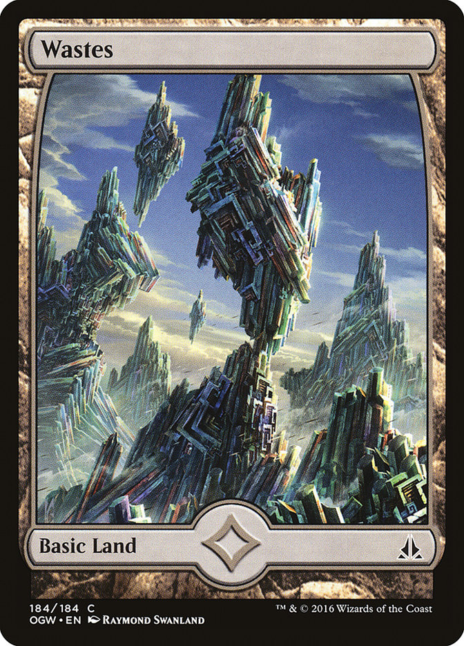 Wastes (184) (Full Art) [Oath of the Gatewatch] | Fandemonia Ltd