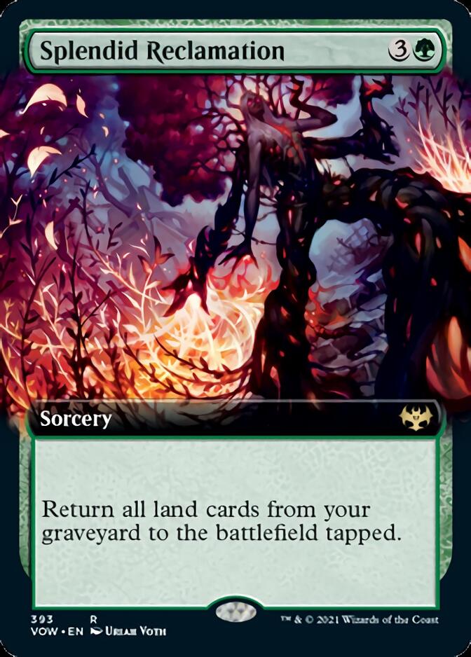 Splendid Reclamation (Extended) [Innistrad: Crimson Vow] | Fandemonia Ltd
