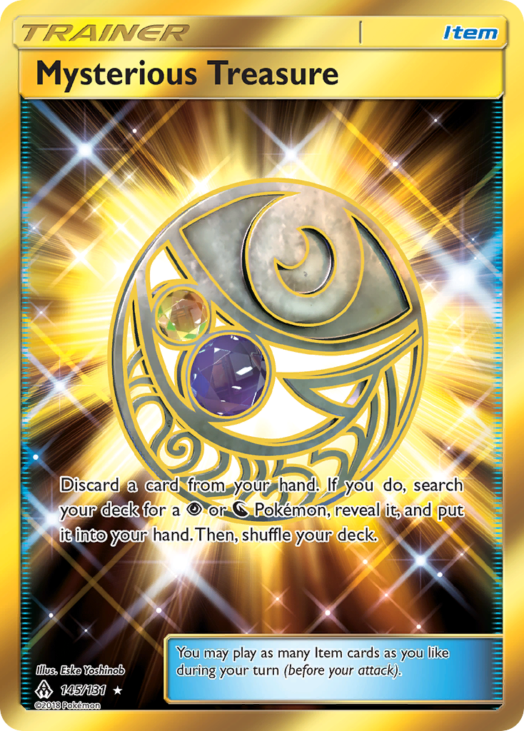 Mysterious Treasure (145/131) [Sun & Moon: Forbidden Light] | Fandemonia Ltd