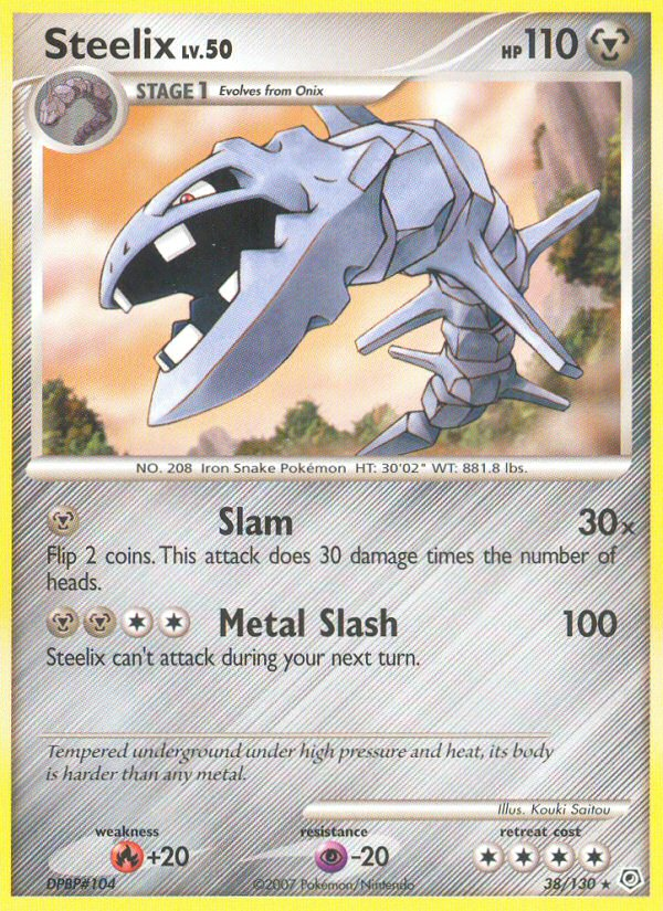 Steelix (38/130) [Diamond & Pearl: Base Set] | Fandemonia Ltd