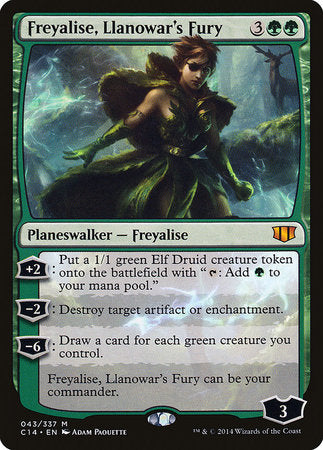 Freyalise, Llanowar's Fury [Commander 2014] | Fandemonia Ltd