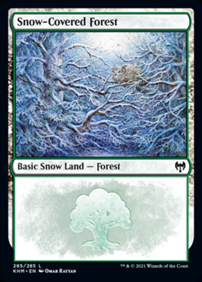 Snow-Covered Forest (285) [Kaldheim] | Fandemonia Ltd