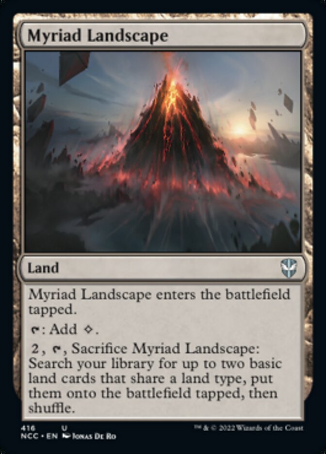 Myriad Landscape [Streets of New Capenna Commander] | Fandemonia Ltd