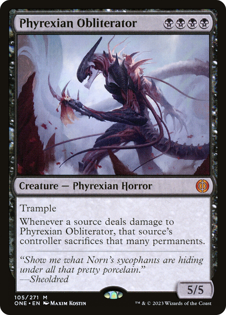 Phyrexian Obliterator [Phyrexia: All Will Be One] | Fandemonia Ltd