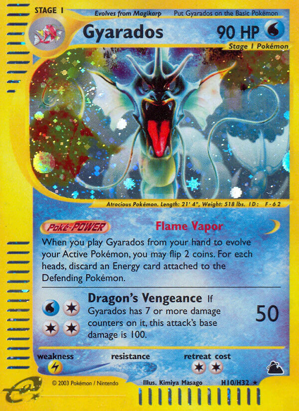 Gyarados (H10/H32) [Skyridge] | Fandemonia Ltd