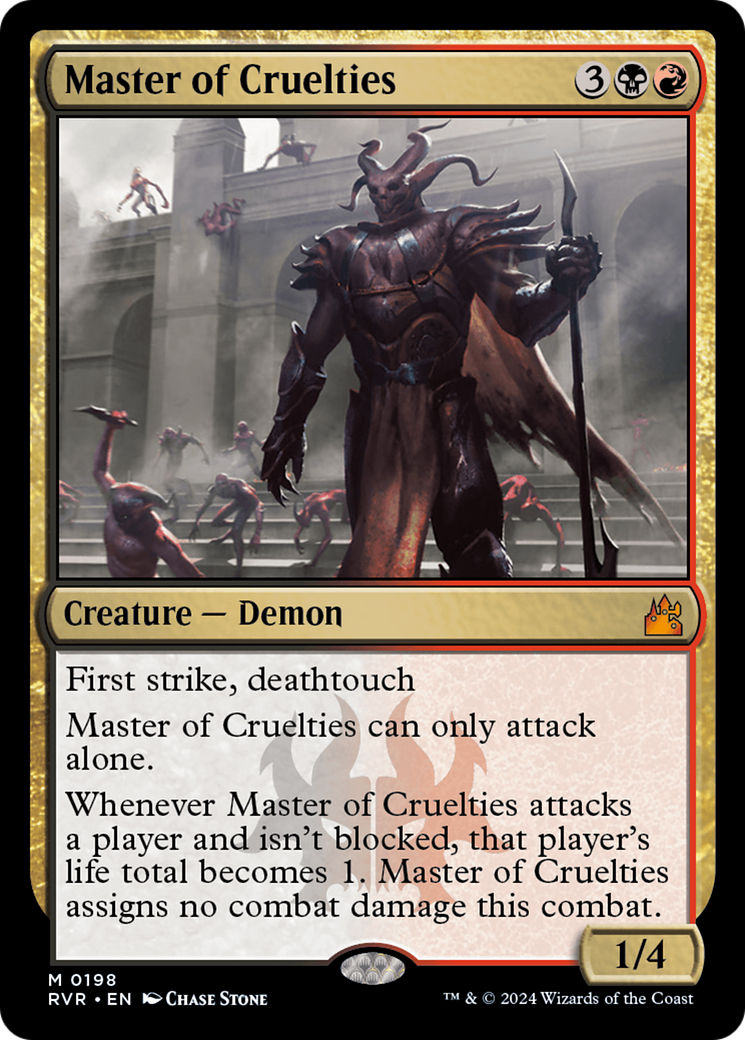 Master of Cruelties [Ravnica Remastered] | Fandemonia Ltd