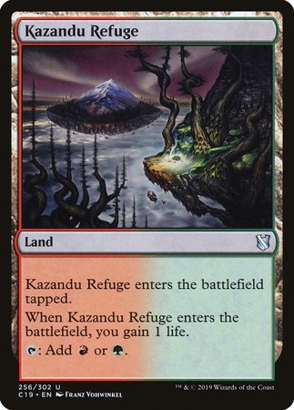 Kazandu Refuge [Commander 2019] | Fandemonia Ltd
