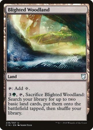 Blighted Woodland [Commander 2018] | Fandemonia Ltd