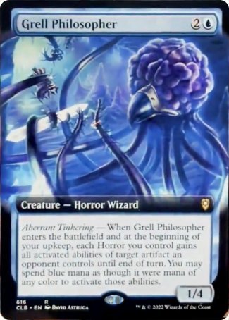 Grell Philosopher (Extended Art) [Commander Legends: Battle for Baldur's Gate] | Fandemonia Ltd