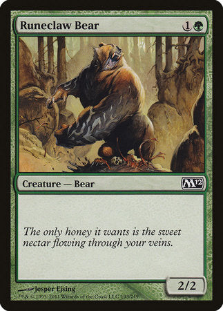 Runeclaw Bear [Magic 2012] | Fandemonia Ltd