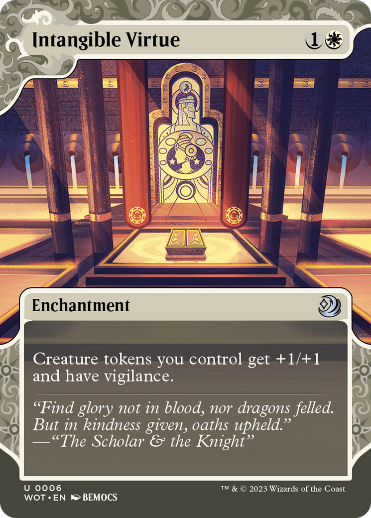 Intangible Virtue [Wilds of Eldraine: Enchanting Tales] | Fandemonia Ltd