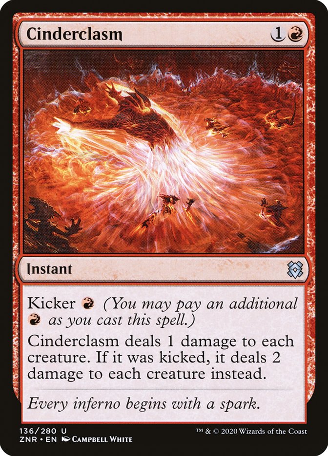 Cinderclasm [Zendikar Rising] | Fandemonia Ltd