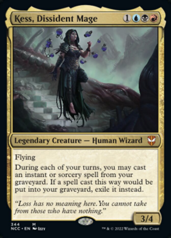 Kess, Dissident Mage [Streets of New Capenna Commander] | Fandemonia Ltd