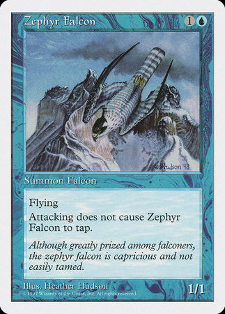 Zephyr Falcon [Fifth Edition] | Fandemonia Ltd
