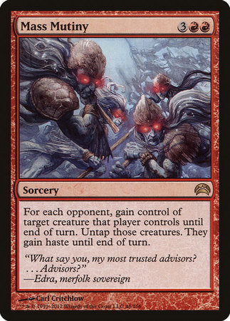 Mass Mutiny [Planechase 2012] | Fandemonia Ltd