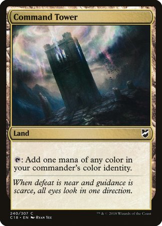 Command Tower [Commander 2018] | Fandemonia Ltd