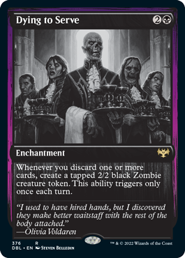 Dying to Serve [Innistrad: Double Feature] | Fandemonia Ltd