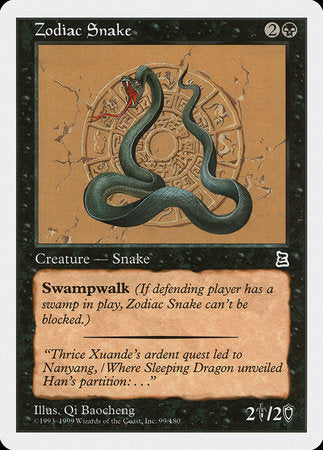 Zodiac Snake [Portal Three Kingdoms] | Fandemonia Ltd