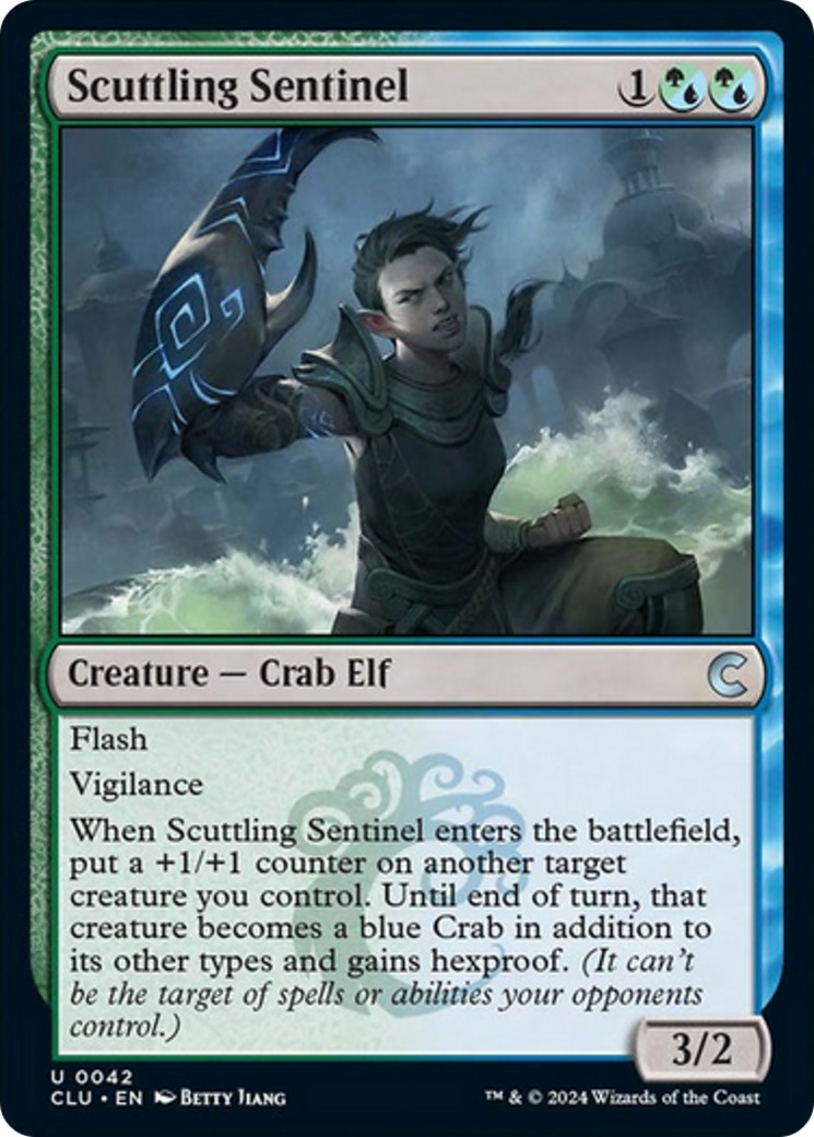 Scuttling Sentinel [Ravnica: Clue Edition] | Fandemonia Ltd