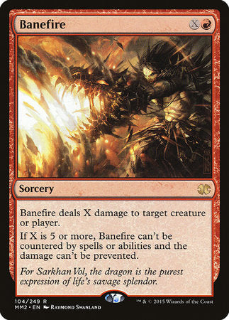 Banefire [Modern Masters 2015] | Fandemonia Ltd
