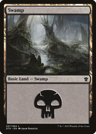 Swamp (257) [Dragons of Tarkir] | Fandemonia Ltd