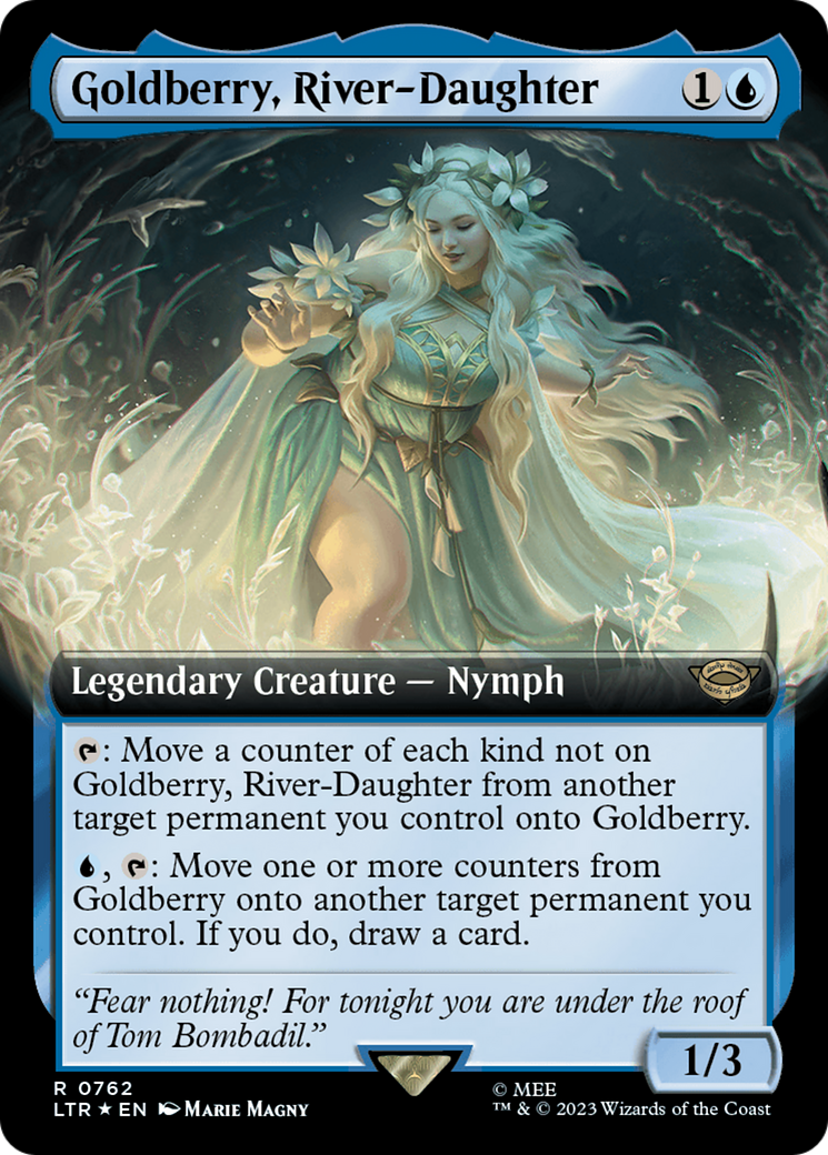 Goldberry, River-Daughter (Extended Art) (Surge Foil) [The Lord of the Rings: Tales of Middle-Earth] | Fandemonia Ltd