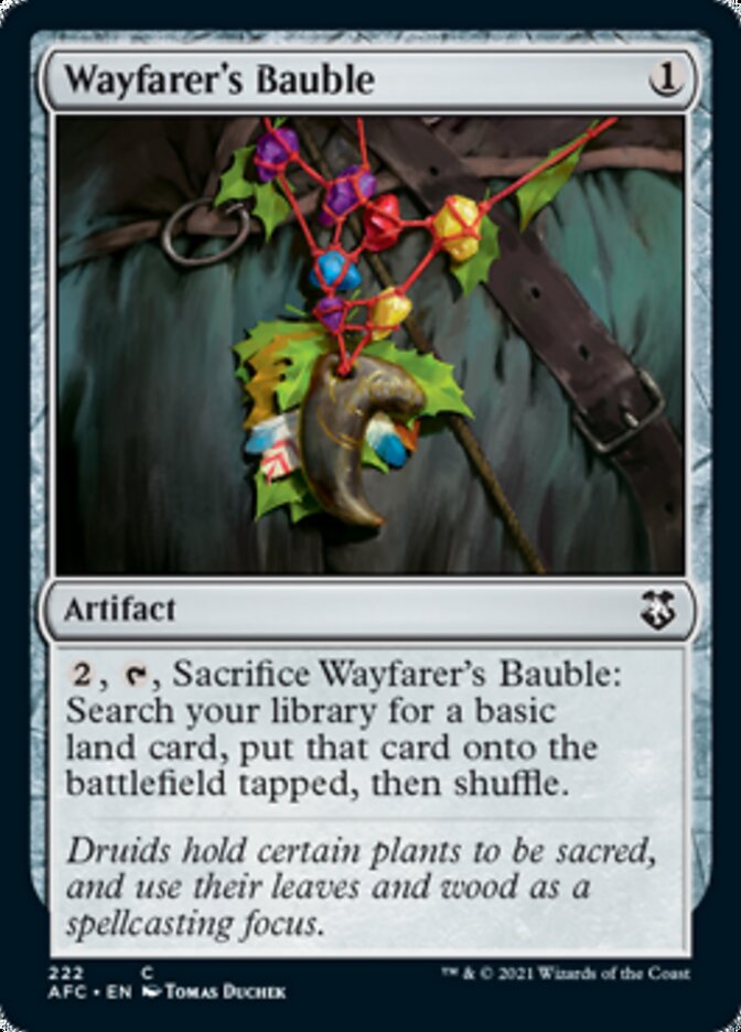 Wayfarer's Bauble [Dungeons & Dragons: Adventures in the Forgotten Realms Commander] | Fandemonia Ltd